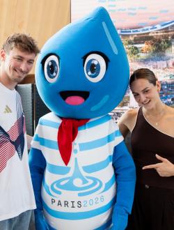 Grousset Paris 2026 mascotte J-15