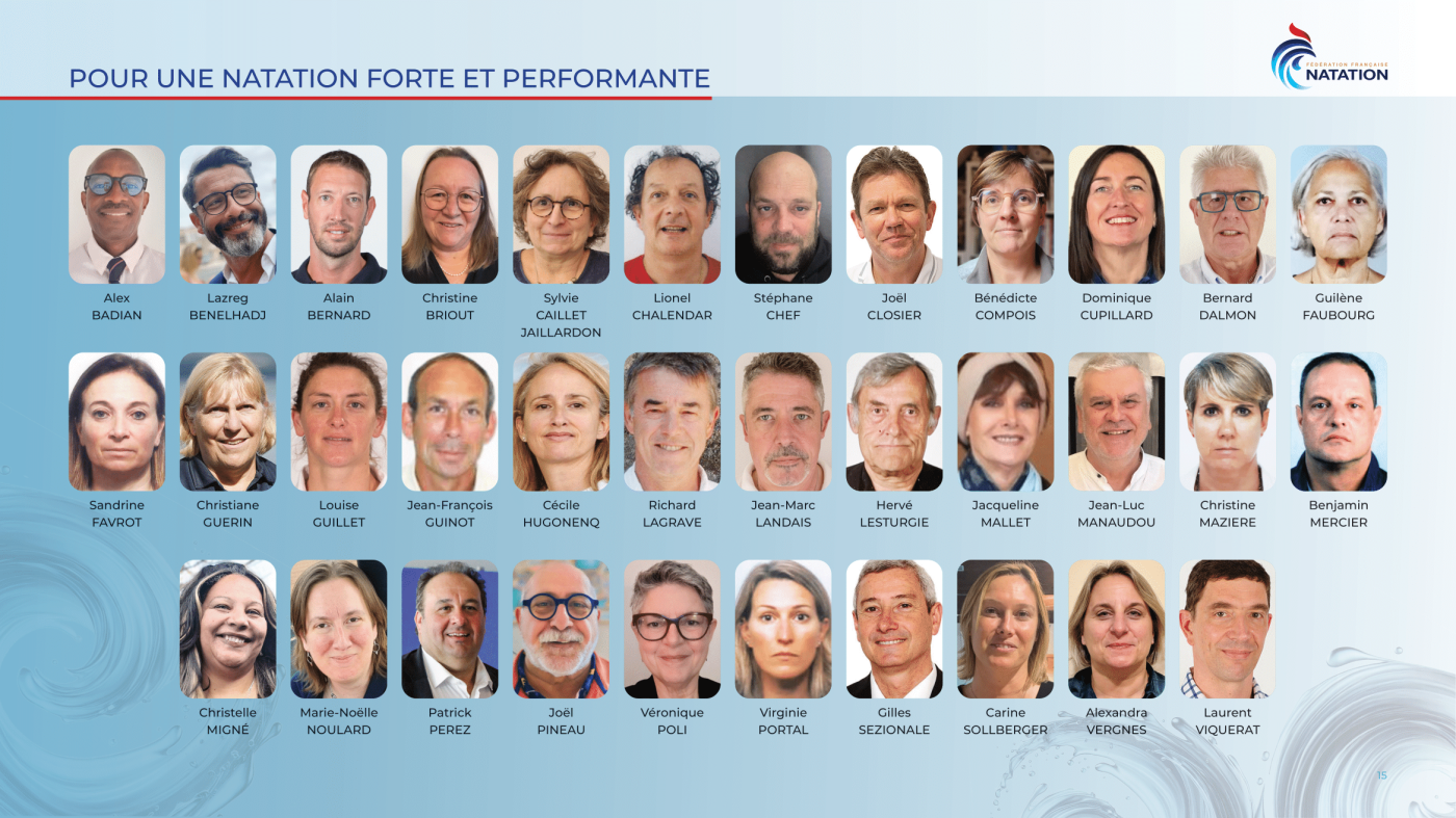 Pour une natation forte et performante